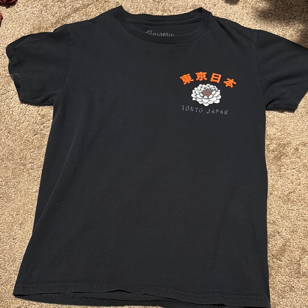 Black Tokyo Japan Kids T-Shirt
